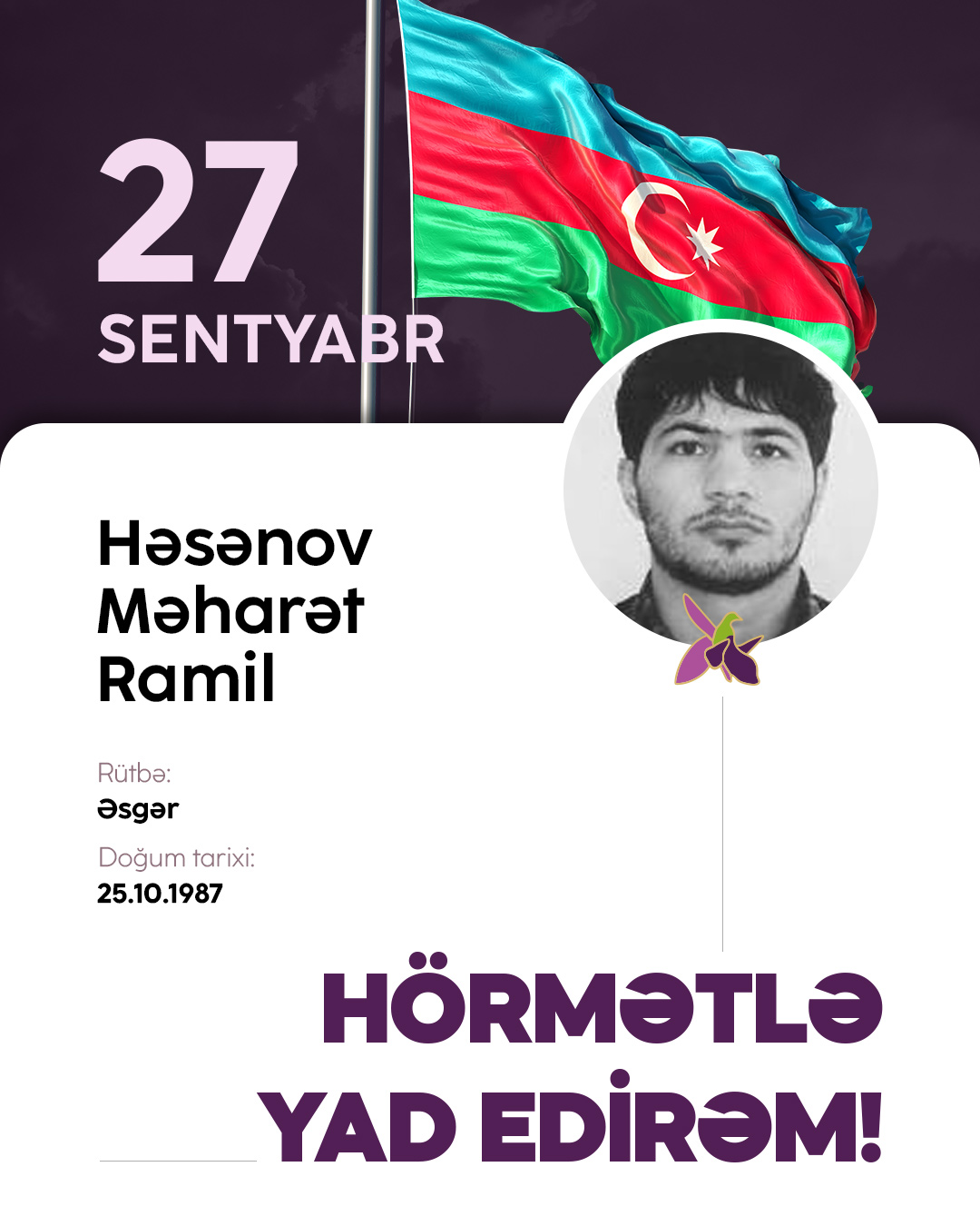 Həsənov Məharət Ramil