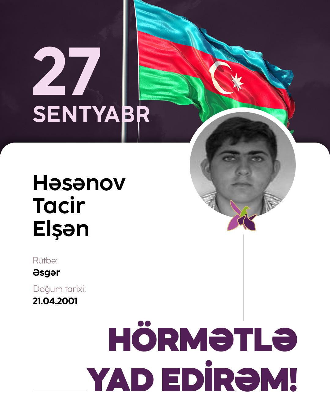 Həsənov Tacir Elşən