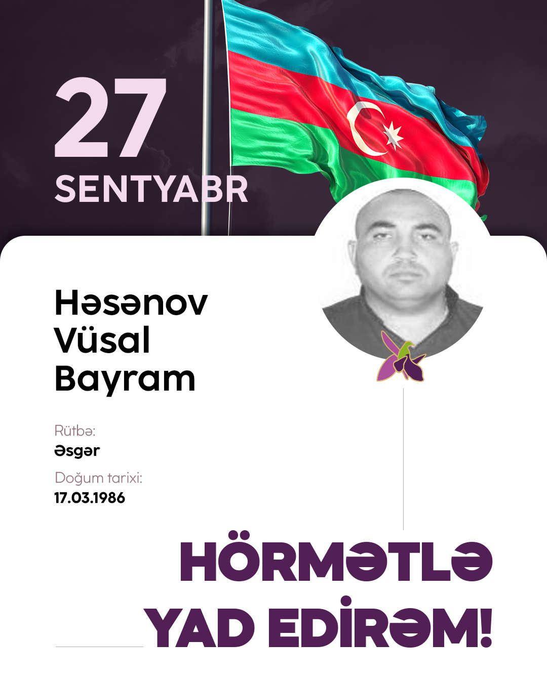 Həsənov Vüsal Bayram