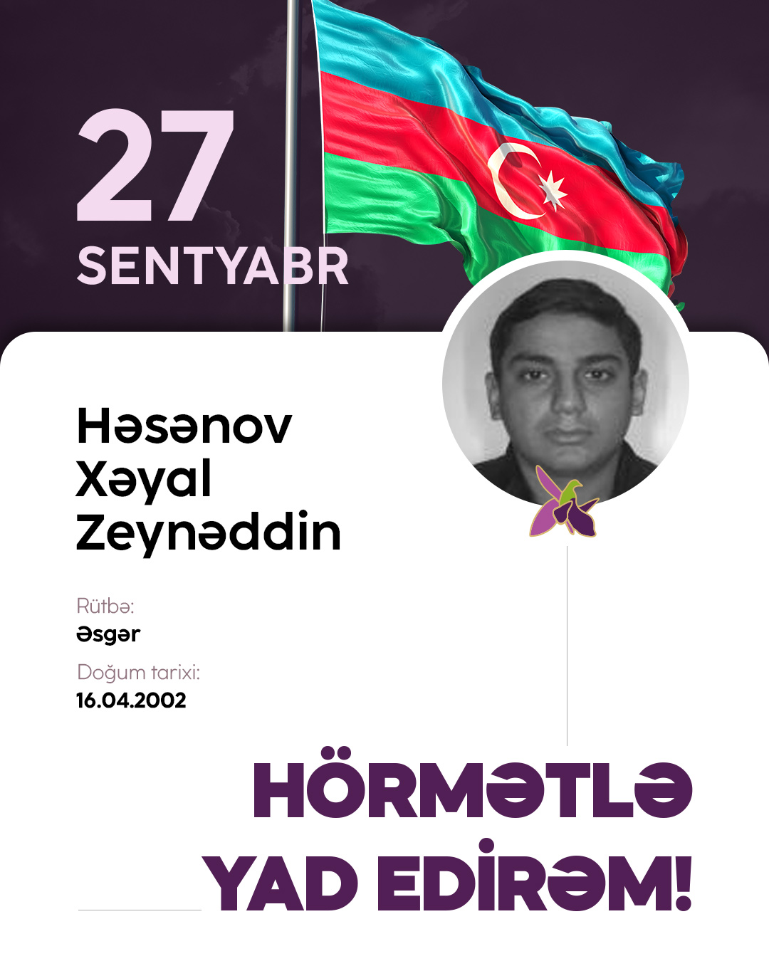 Həsənov Xəyal Zeynəddin