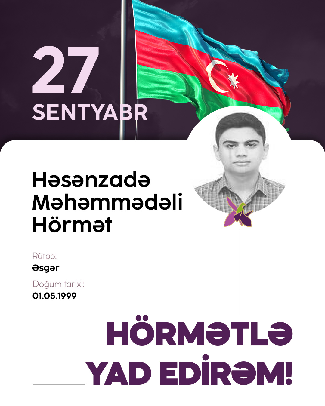 Həsənzadə Məhəmmədəli Hörmət