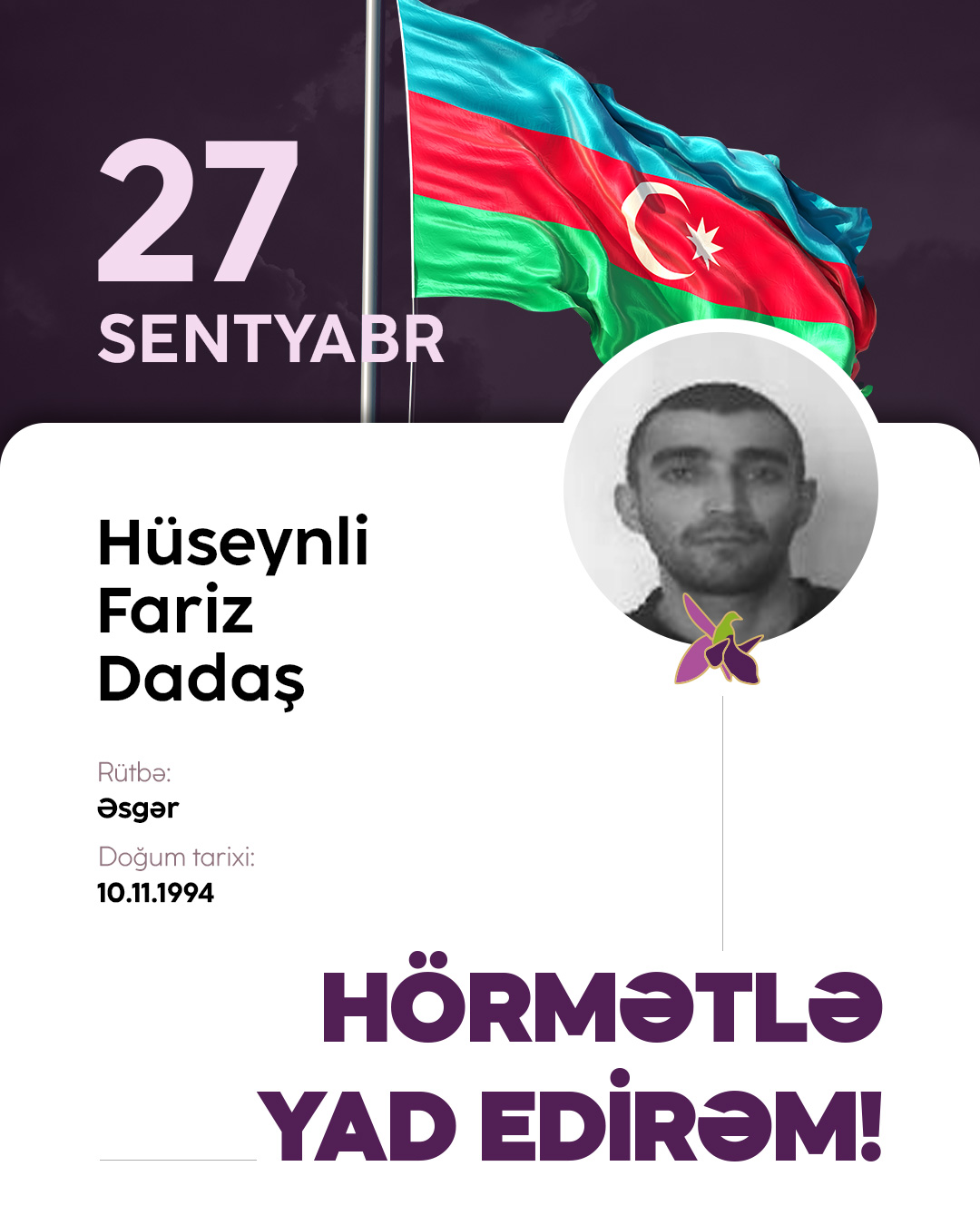 Hüseynli Fariz Dadaş
