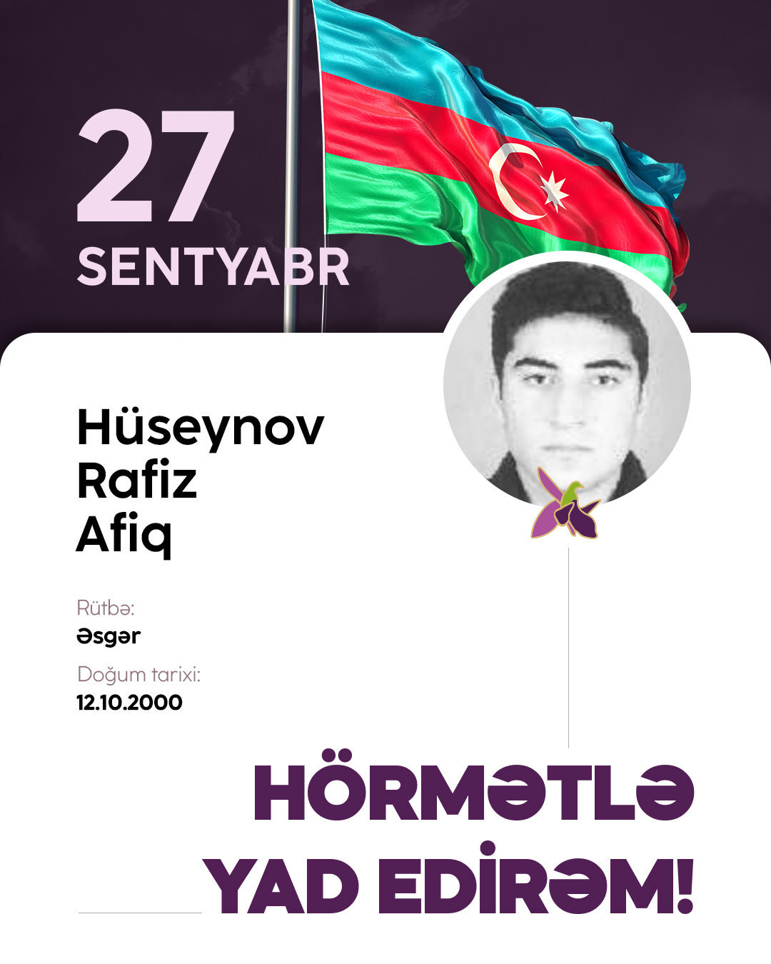 Hüseynov Rafiz Afiq
