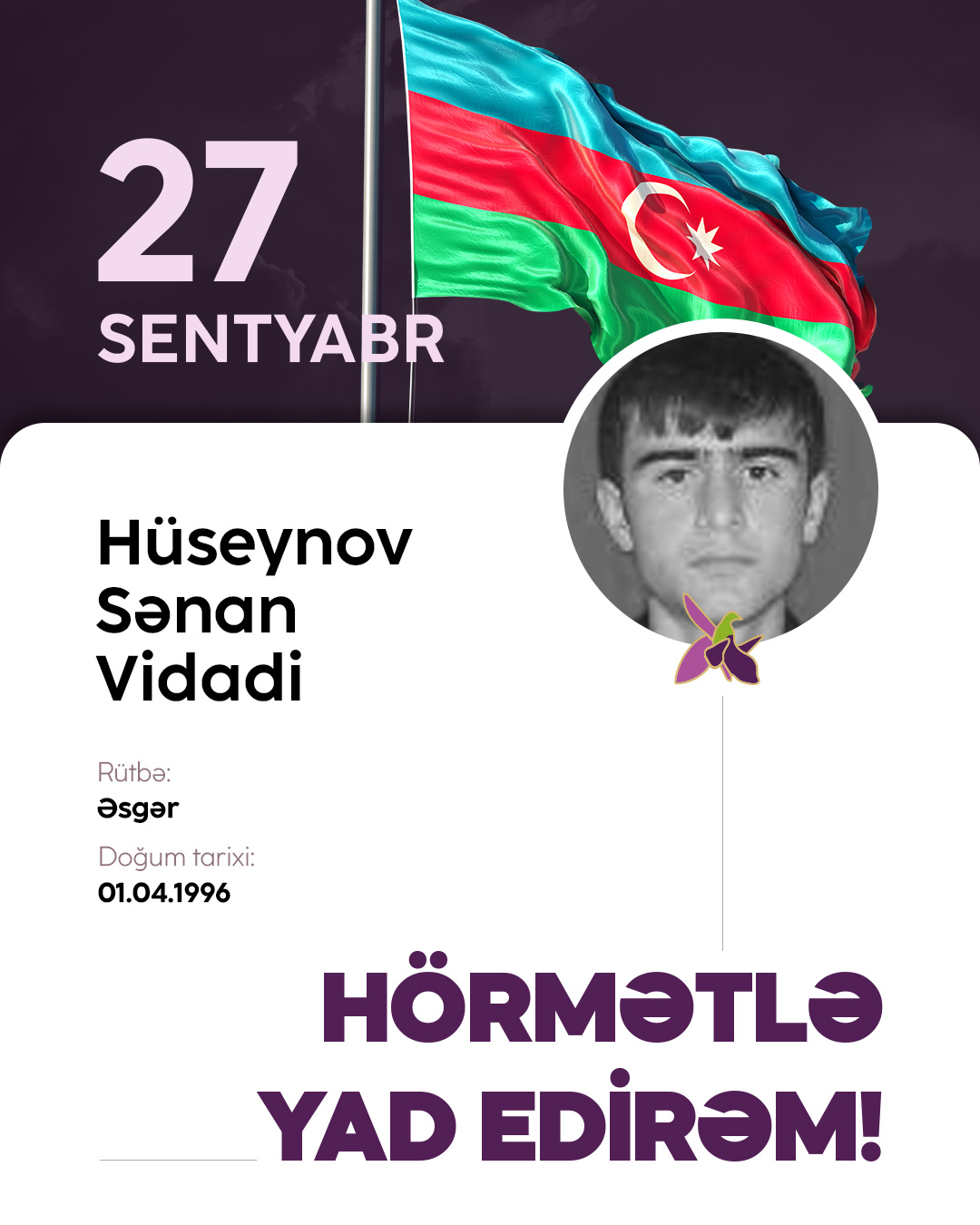 Hüseynov Sənan Vidadi