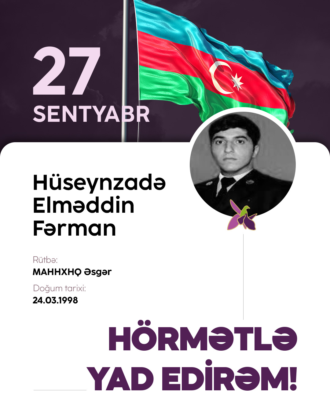 Hüseynzadə Elməddin Fərman