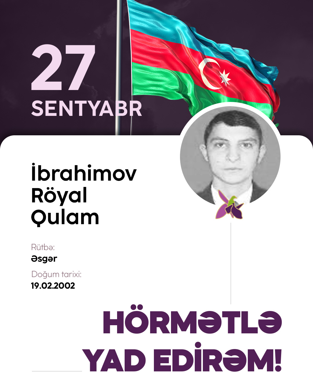 İbrahimov Röyal Qulam