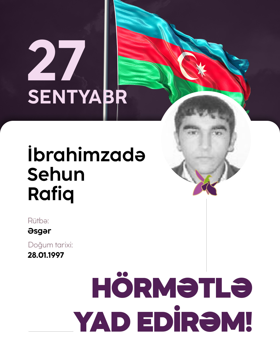İbrahimzadə Sehun Rafiq