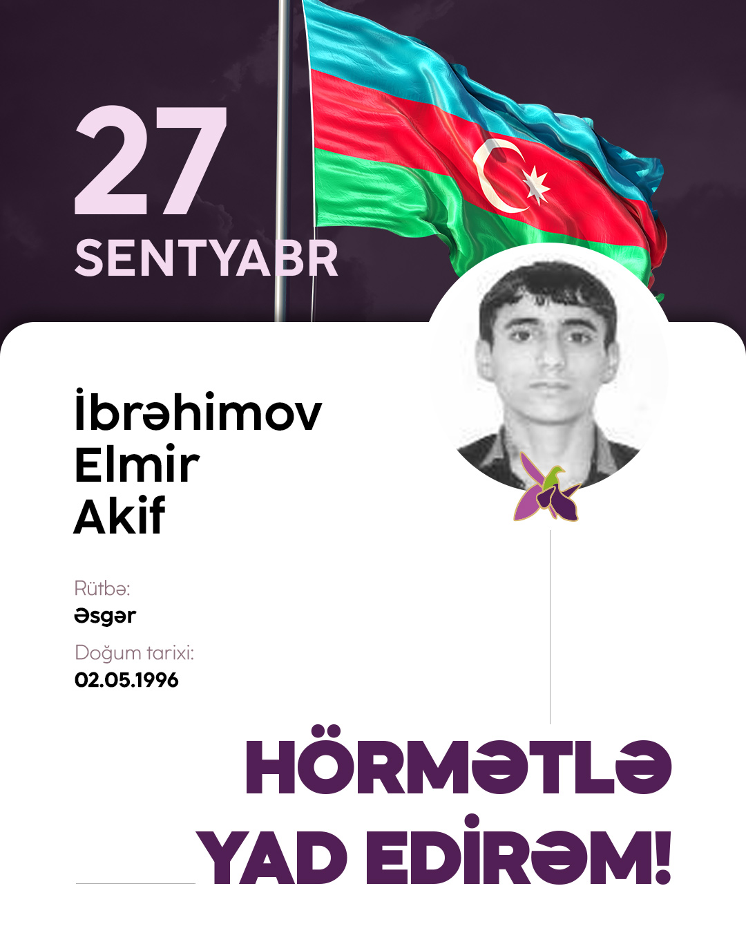 İbrəhimov Elmir Akif