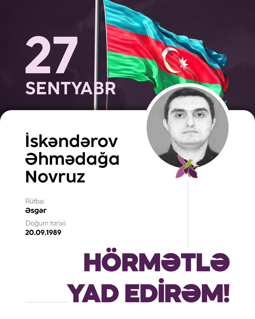 İskəndərov Əhmədağa Novruz