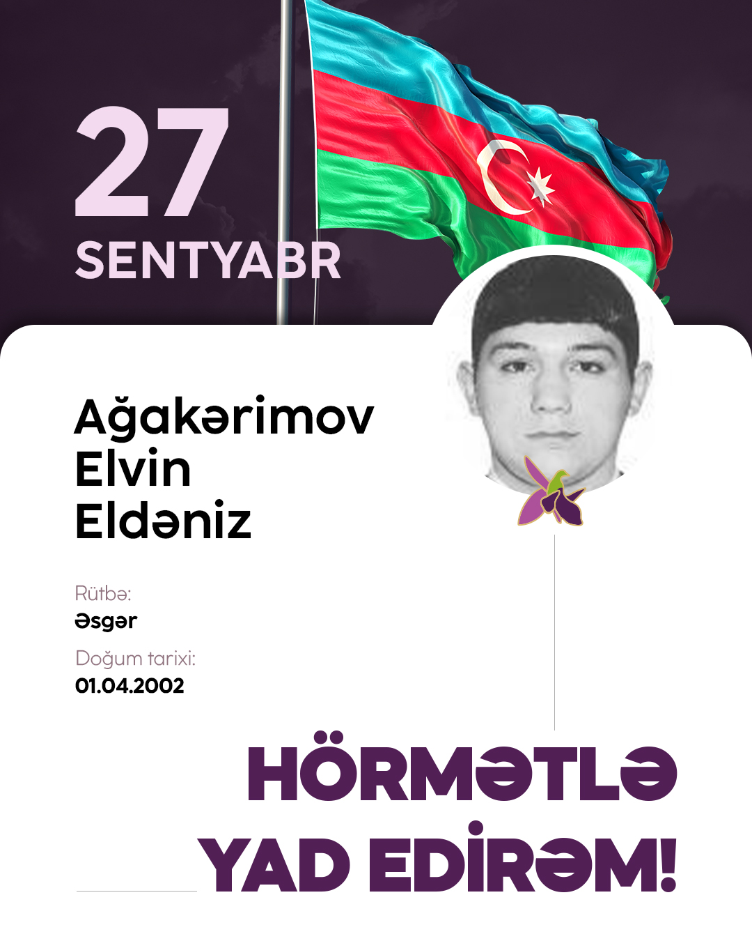 Ağakərimov Elvin Eldəniz