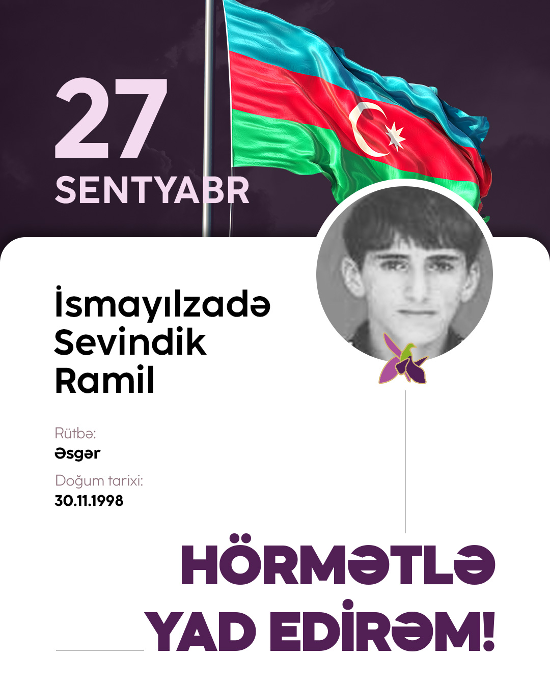 İsmayılzadə Sevindik Ramil