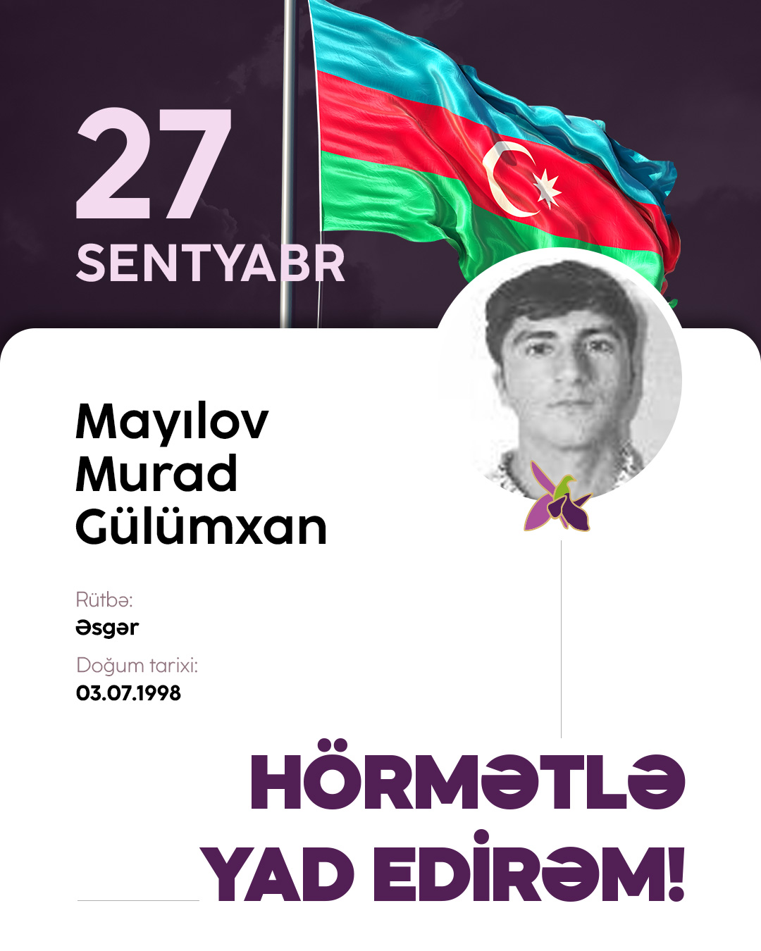 Mayılov Murad Gülümxan
