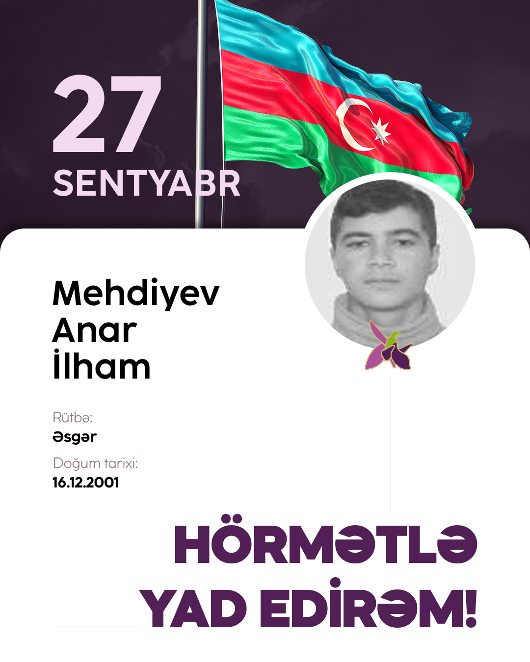 Mehdiyev Anar İlham