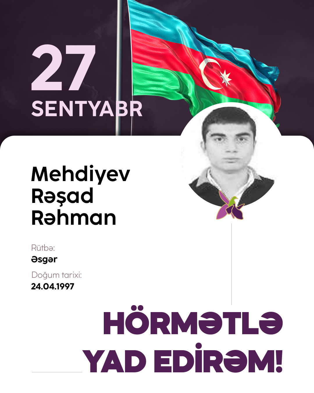 Mehdiyev Rəşad Rəhman