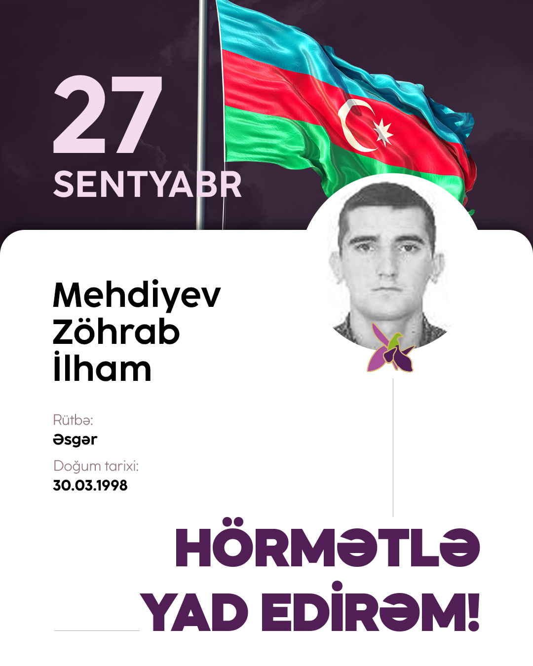 Mehdiyev Zöhrab İlham