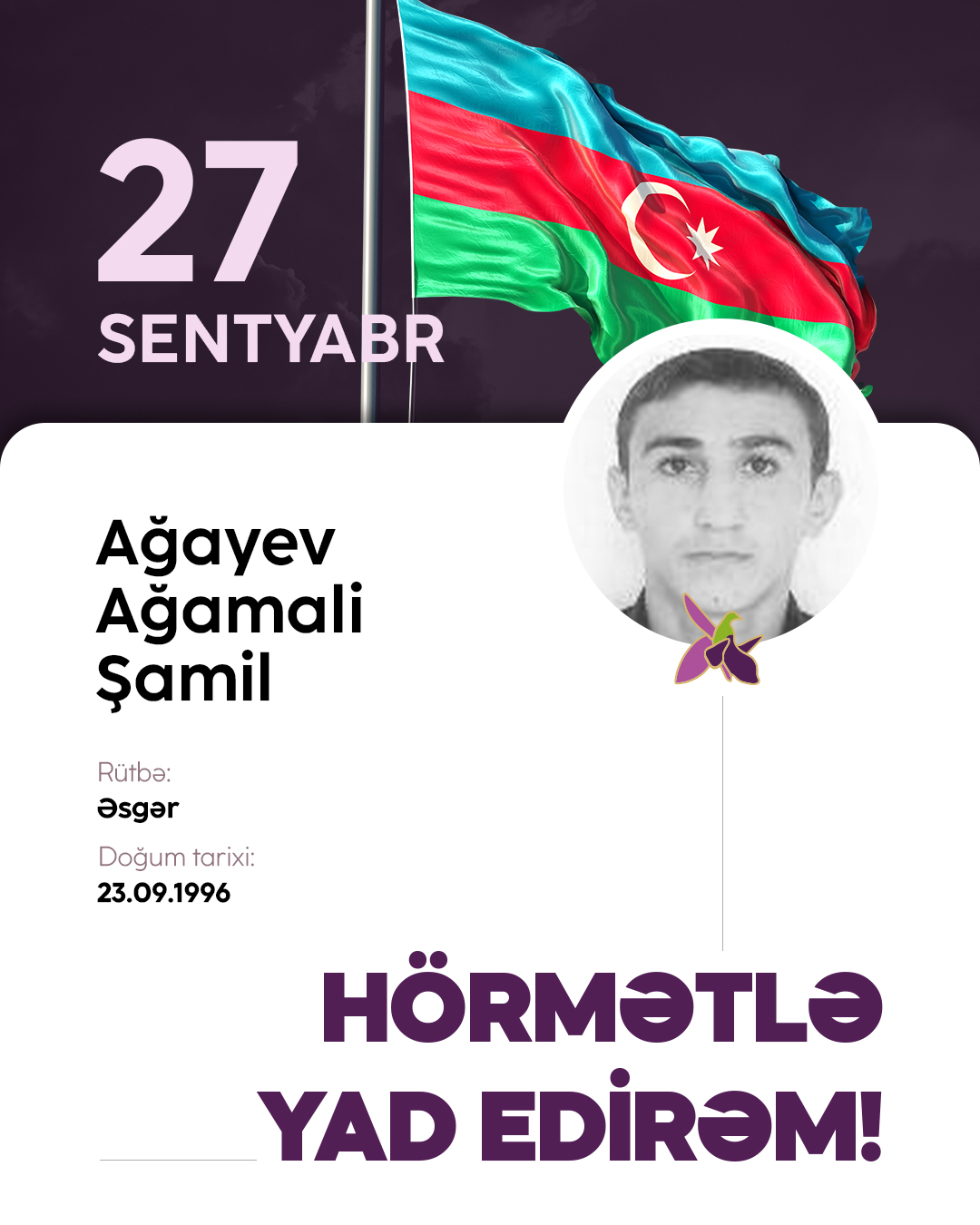 Ağayev Ağamali Şamil