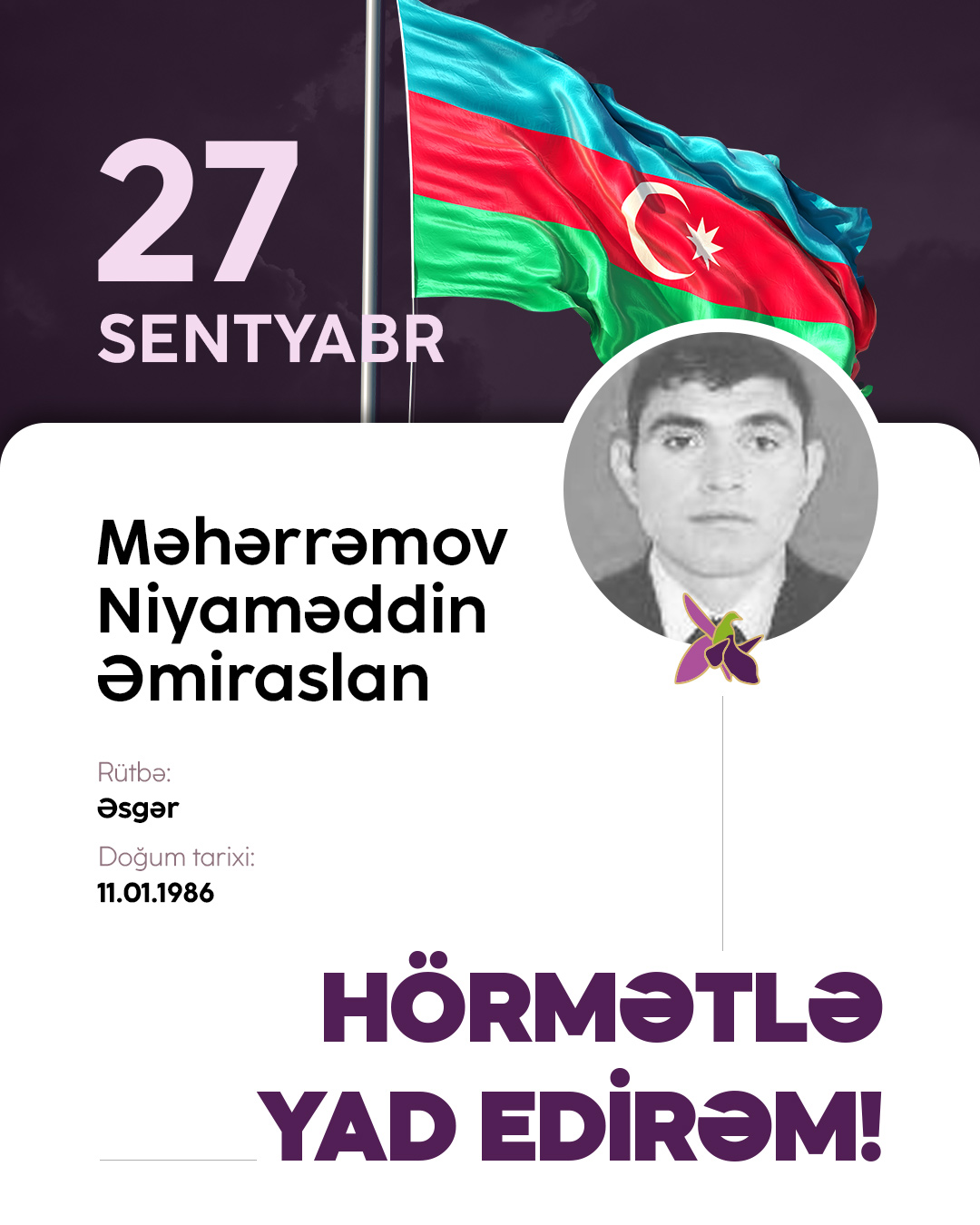 Məhərrəmov Niyaməddin Əmiraslan