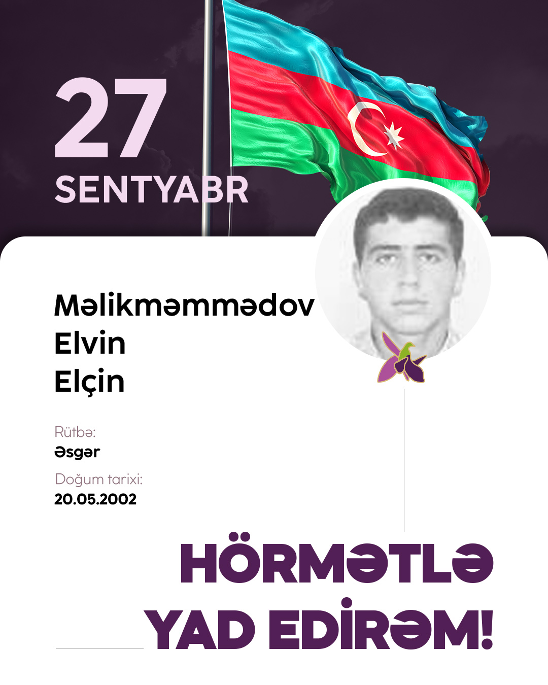 Məlikməmmədov Elvin Elçin