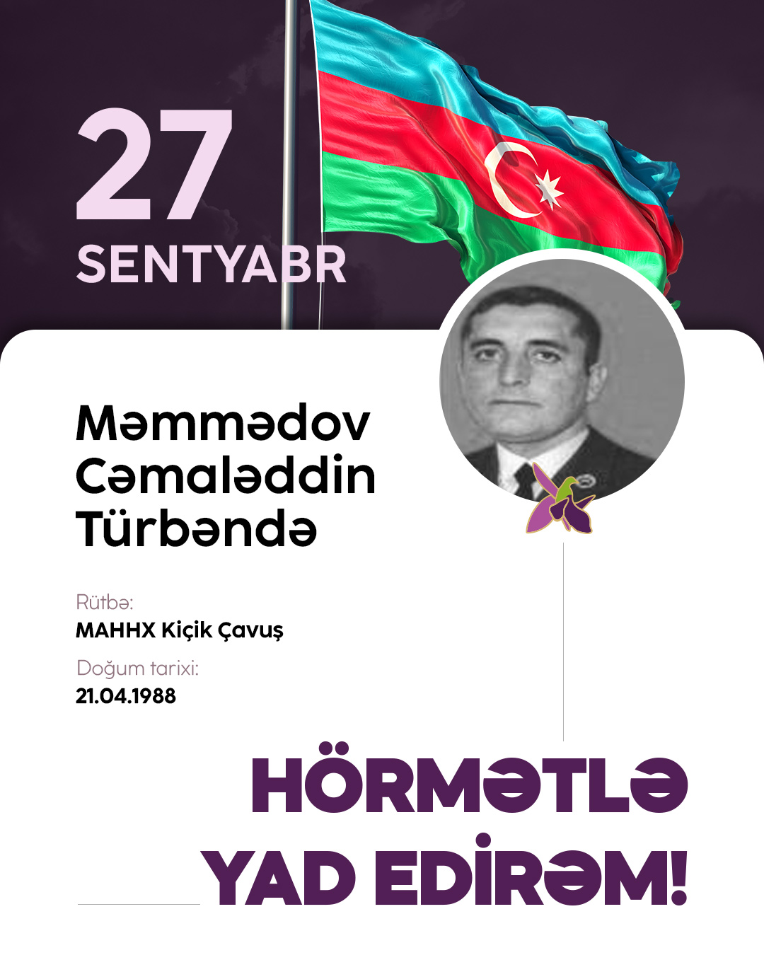 Məmmədov Cəmaləddin Türbəndə