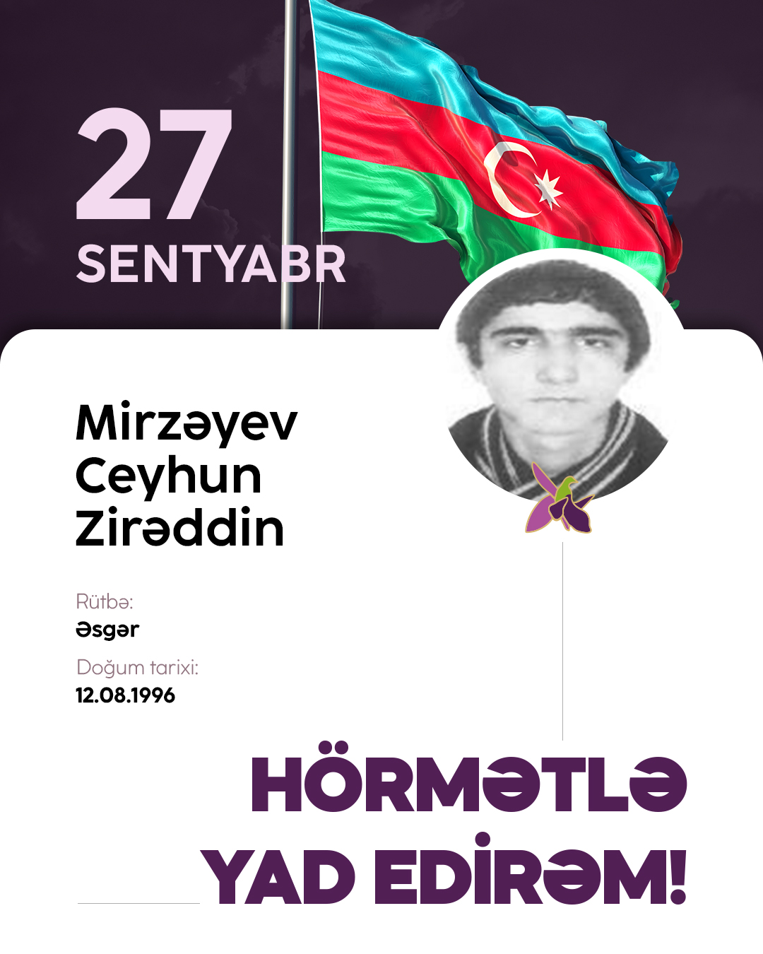 Mirzəyev Ceyhun Zirəddin