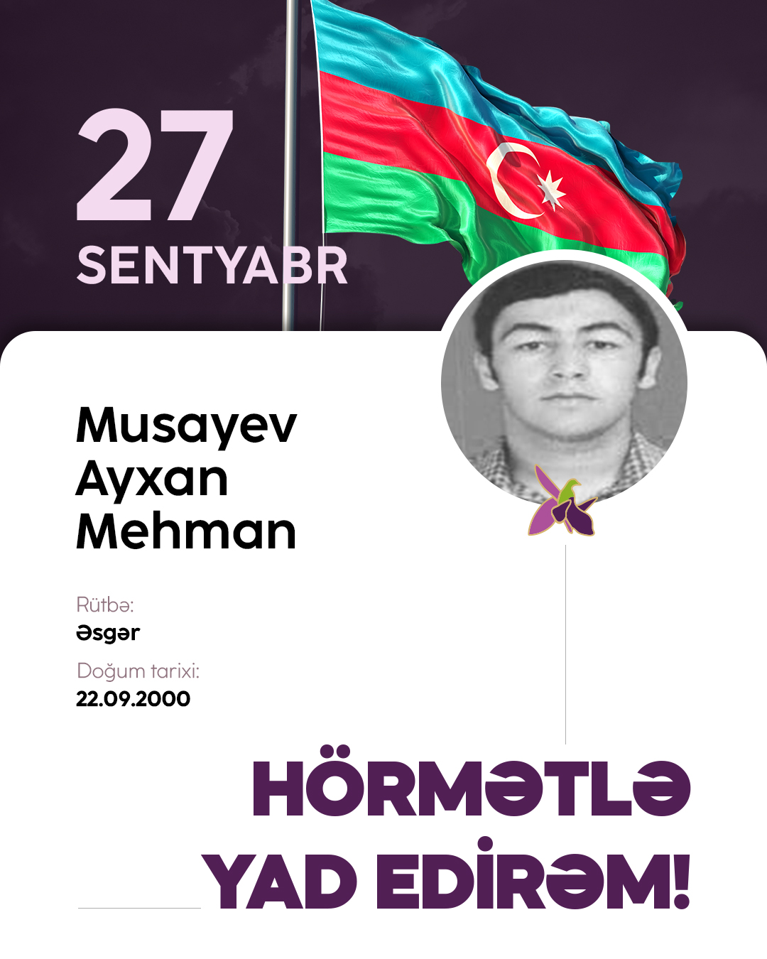 Musayev Ayxan Mehman