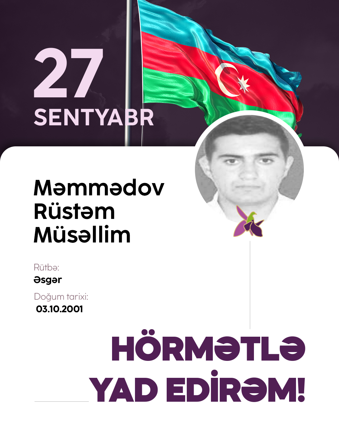 Məmmədov Rüstəm Müsəllim
