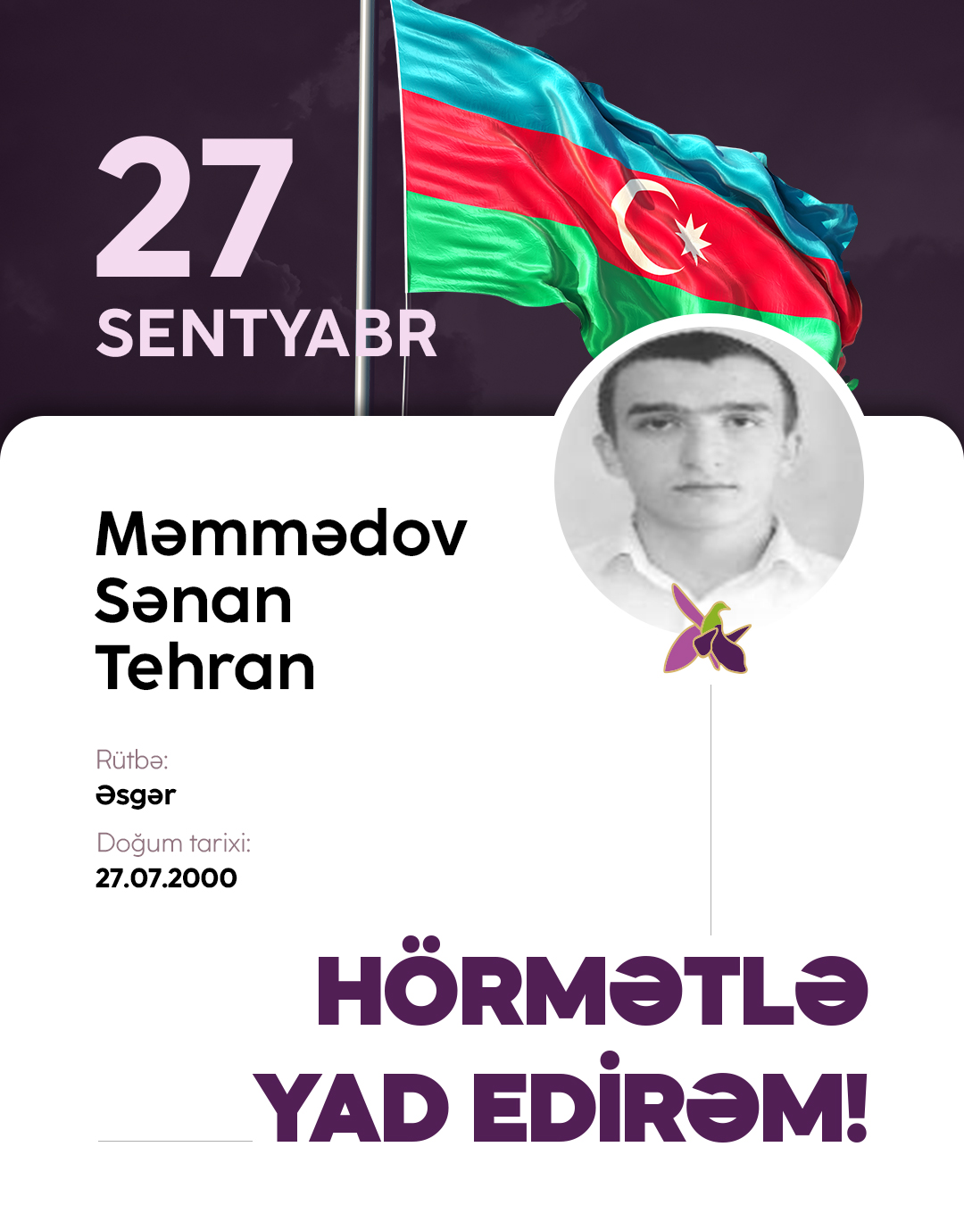 Məmmədov Sənan Tehran