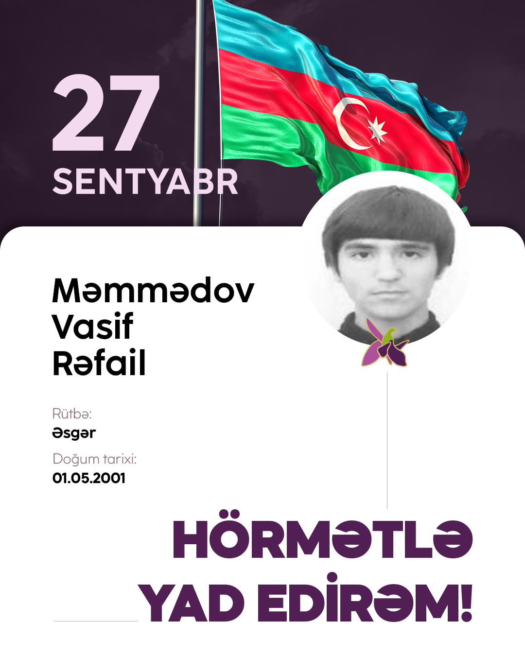 Məmmədov Vasif Rəfail