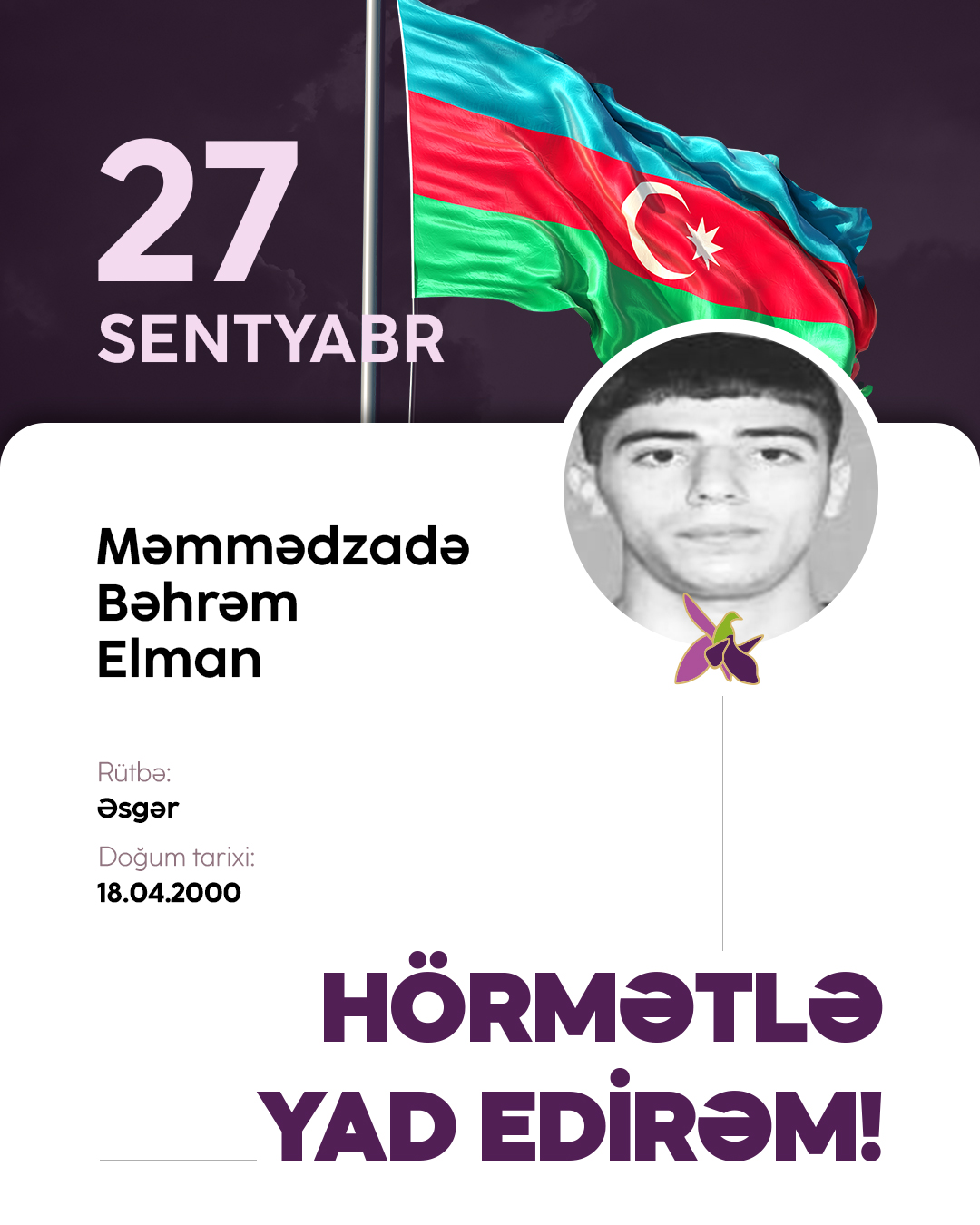 Məmmədzadə Bəhrəm Elman