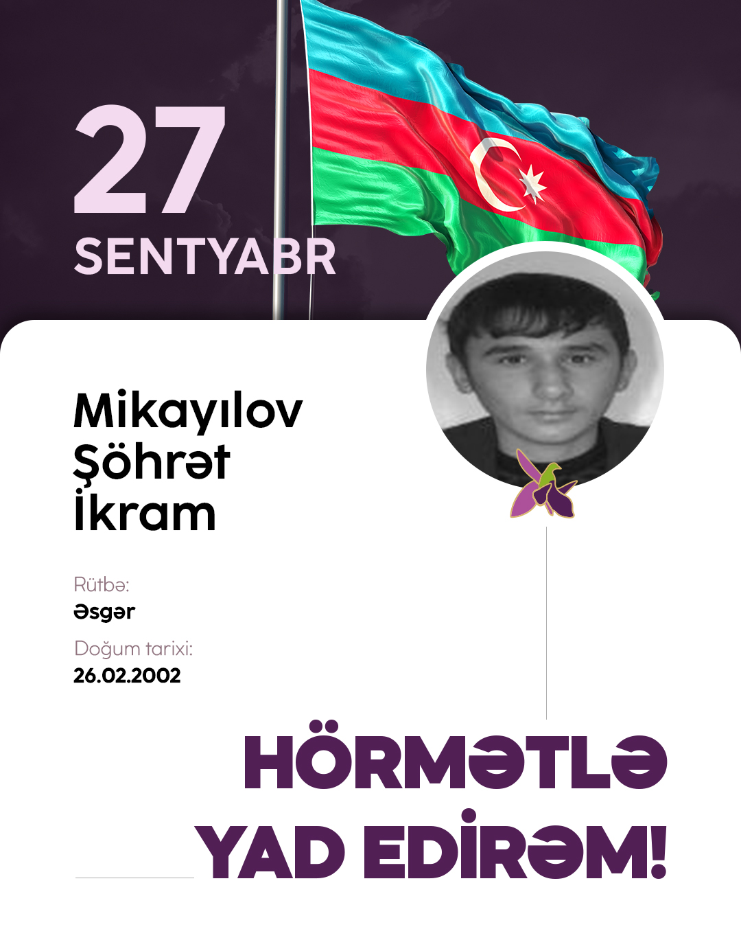 Mikayılov Şöhrət İkram
