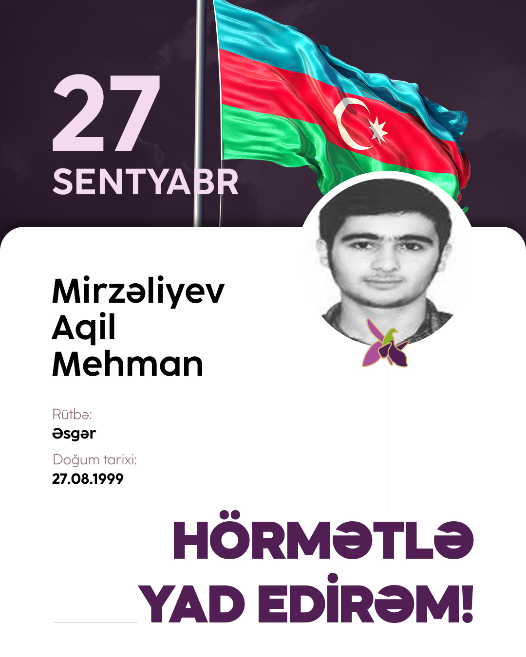 Mirzəliyev Aqil Mehman