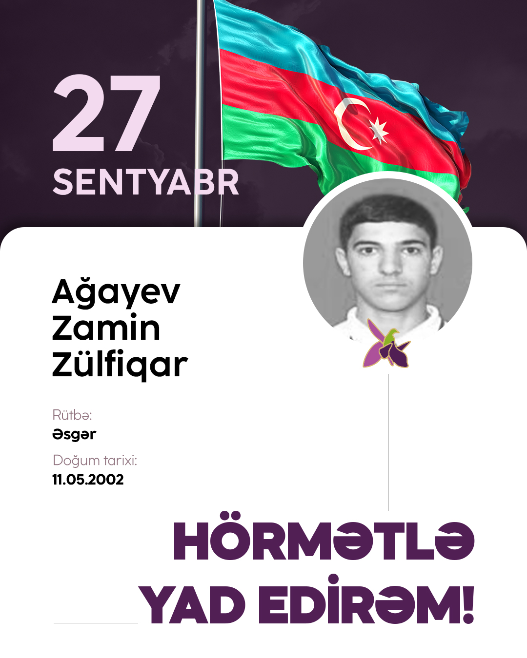 Ağayev Zamin Zülfiqar