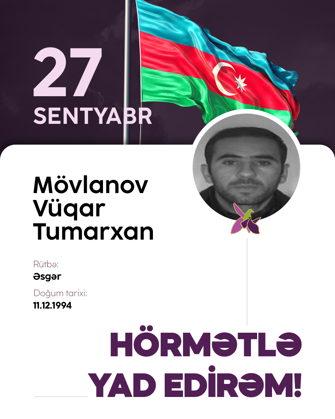 Mövlanov Vüqar Tumarxan
