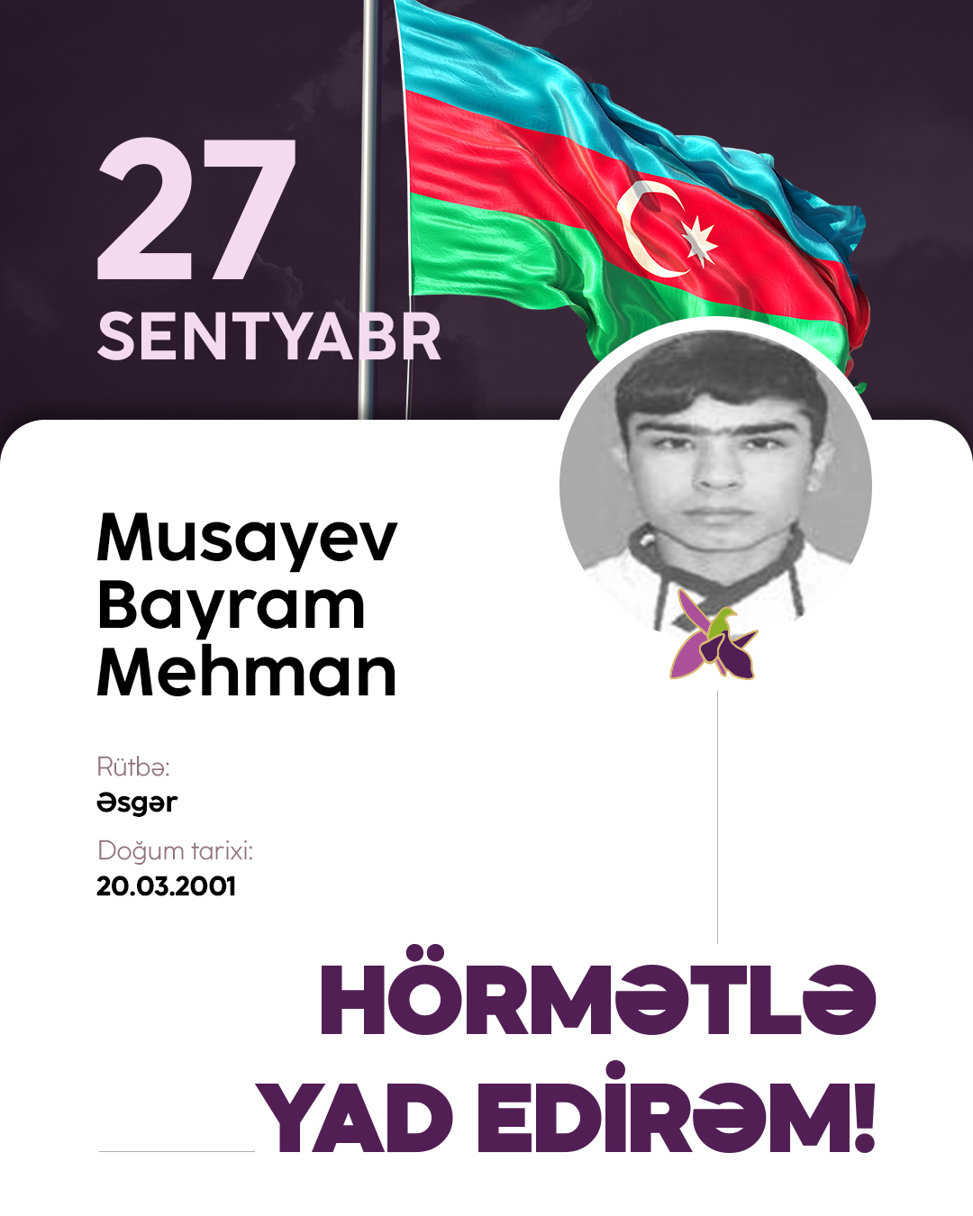 Musayev Bayram Mehman