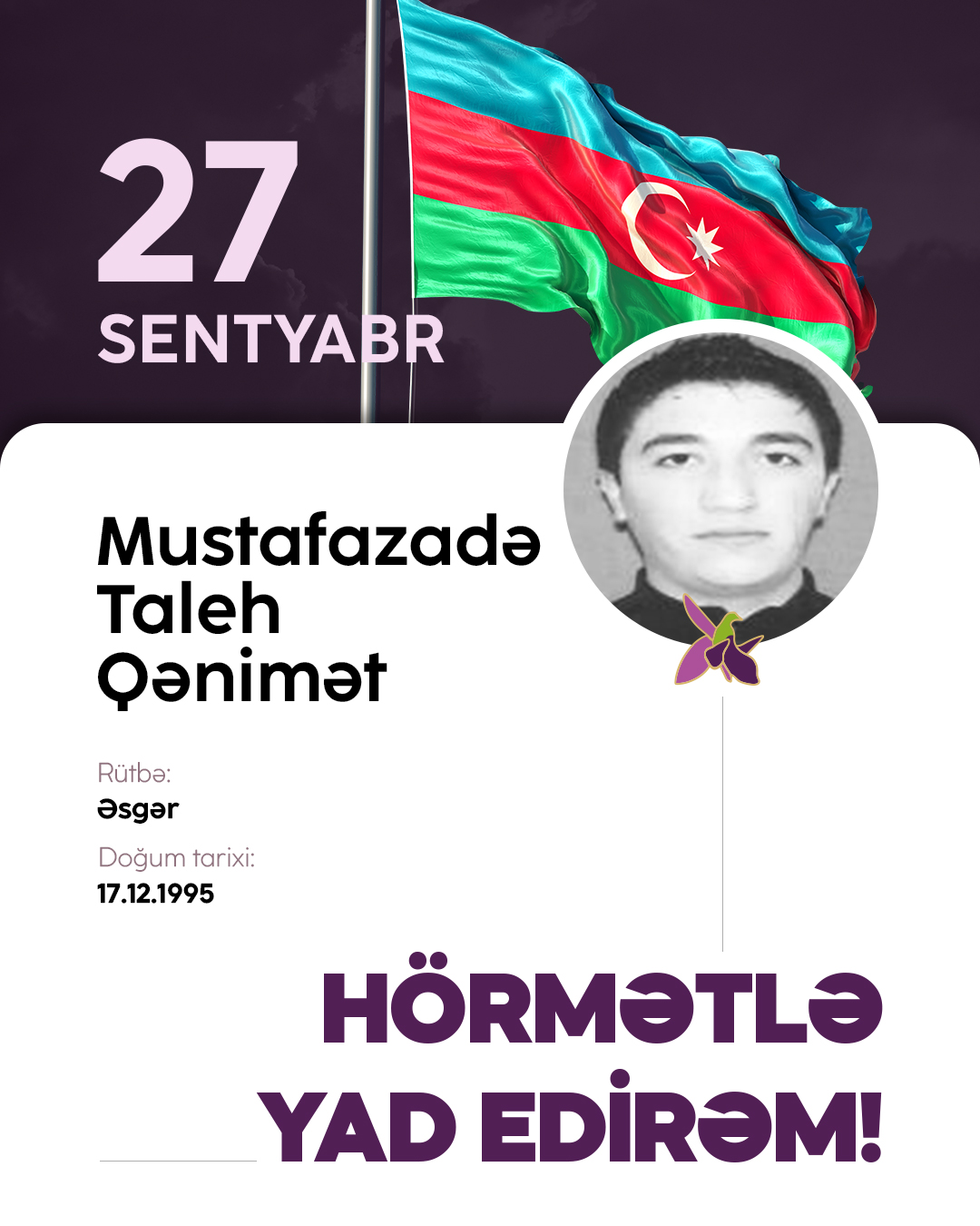 Mustafazadə Taleh Qənimət