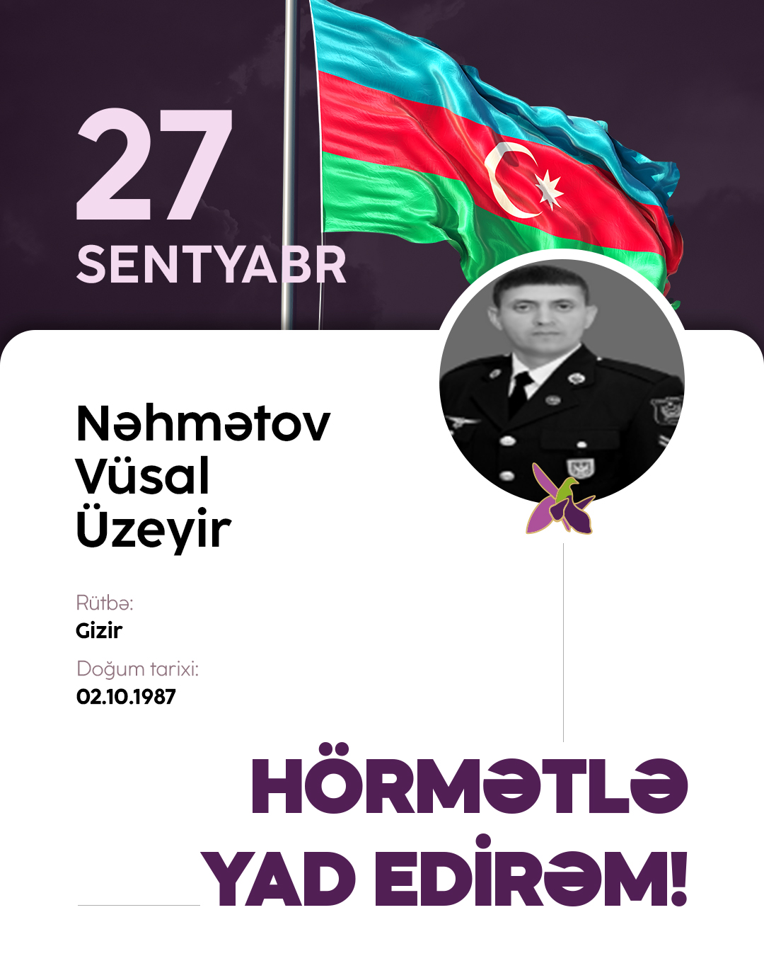 Nəhmətov Vüsal Üzeyir
