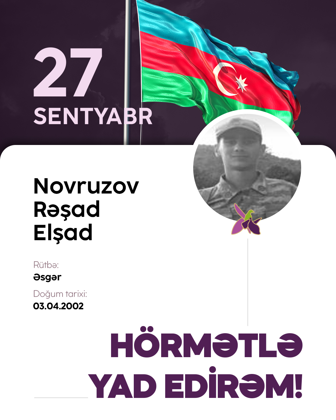 Novruzov Rəşad Elşad