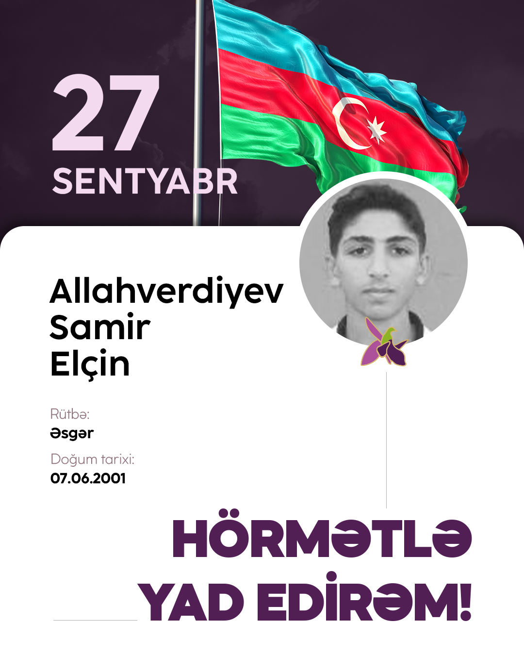 Allahverdiyev Samir Elçin