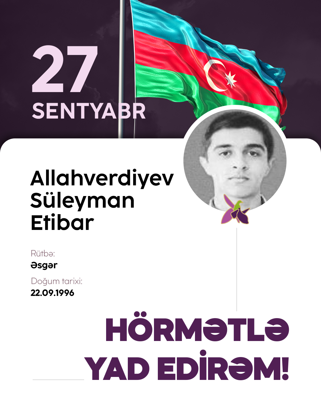 Allahverdiyev Süleyman Etibar