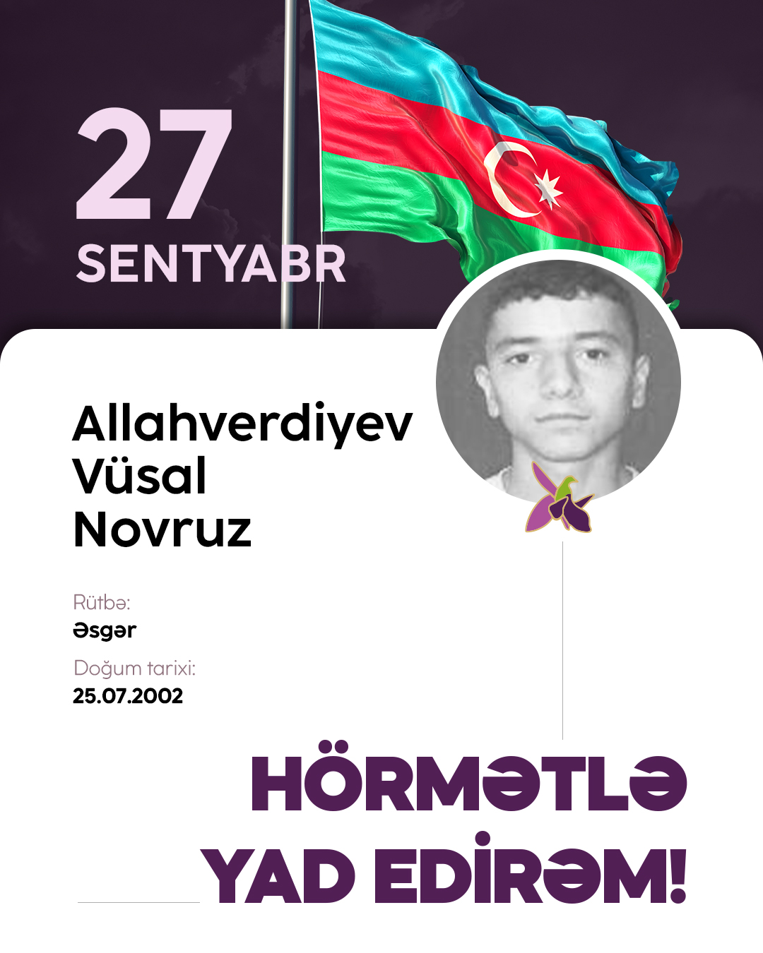Allahverdiyev Vüsal Novruz