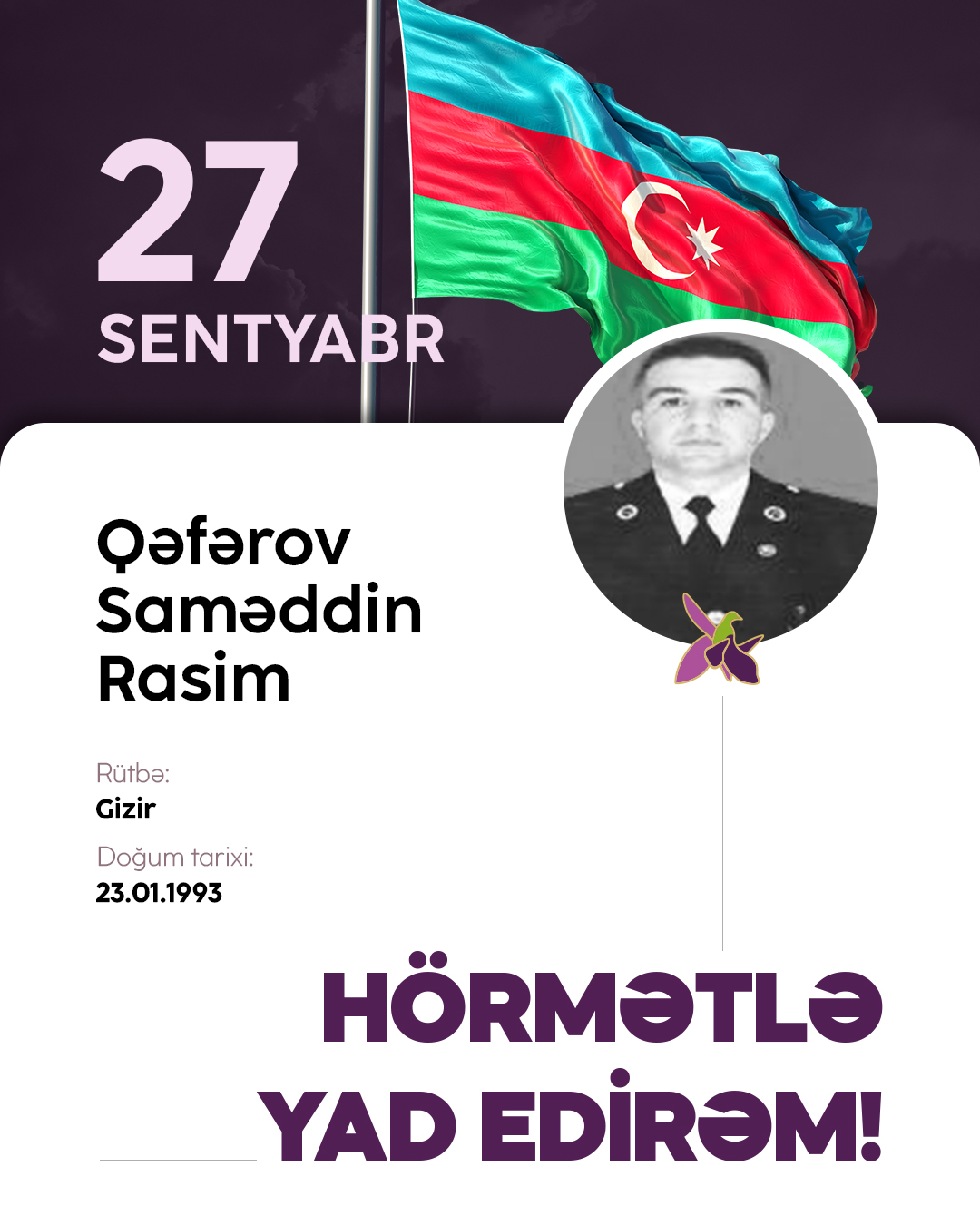Qəfərov Saməddin Rasim