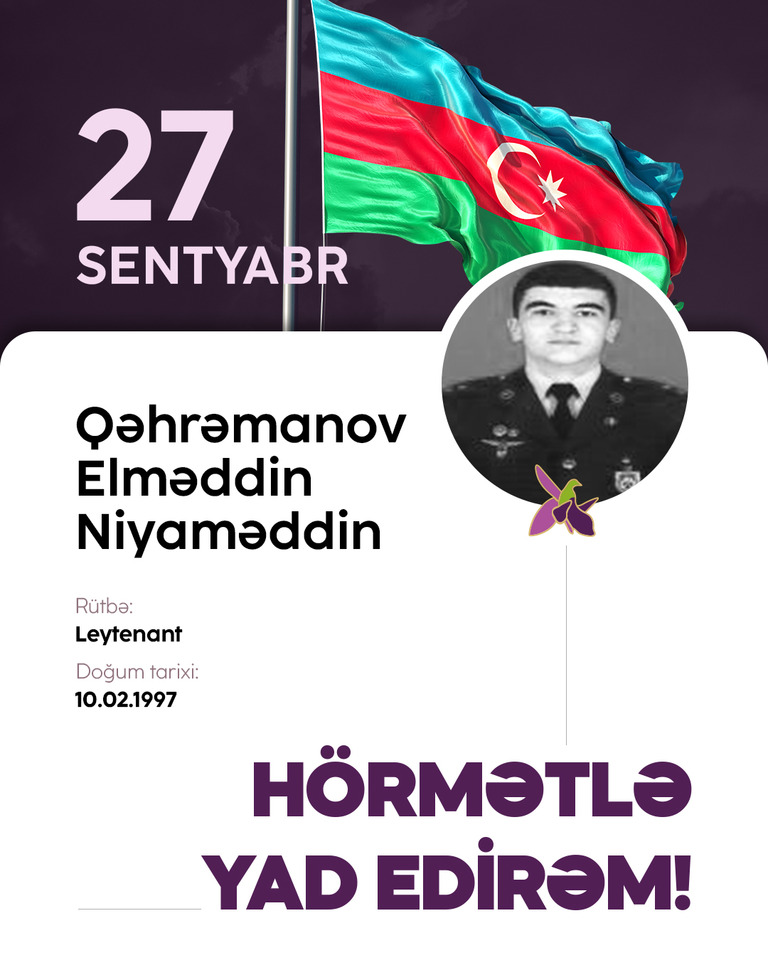 Qəhrəmanov Elməddin Niyaməddin