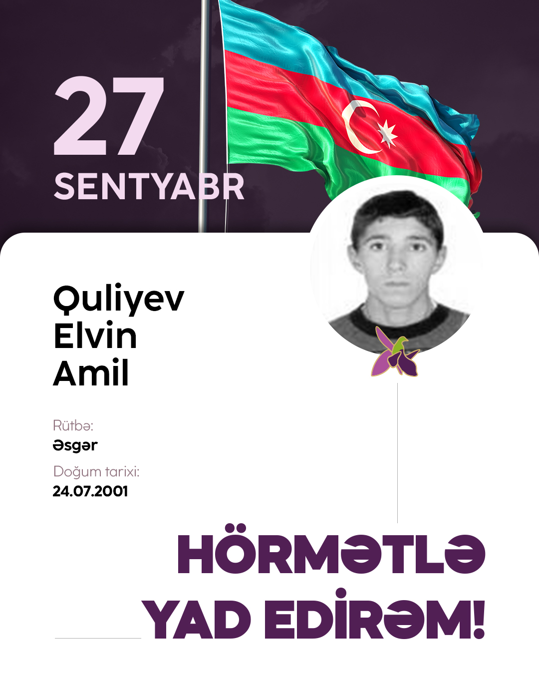 Quliyev Elvin Amil