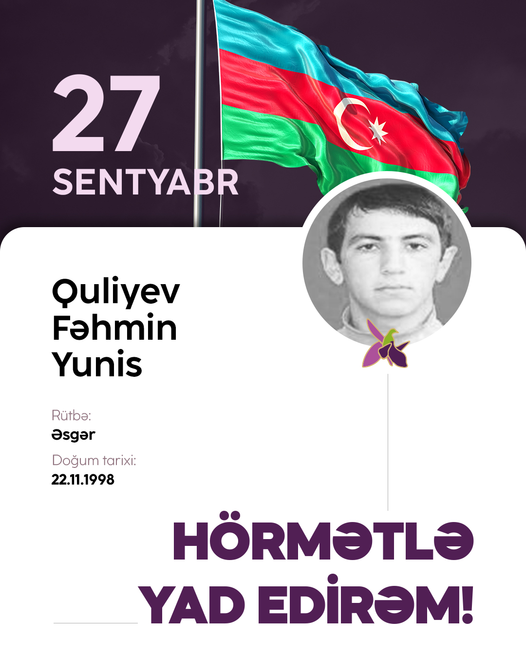 Quliyev Fəhmin Yunis