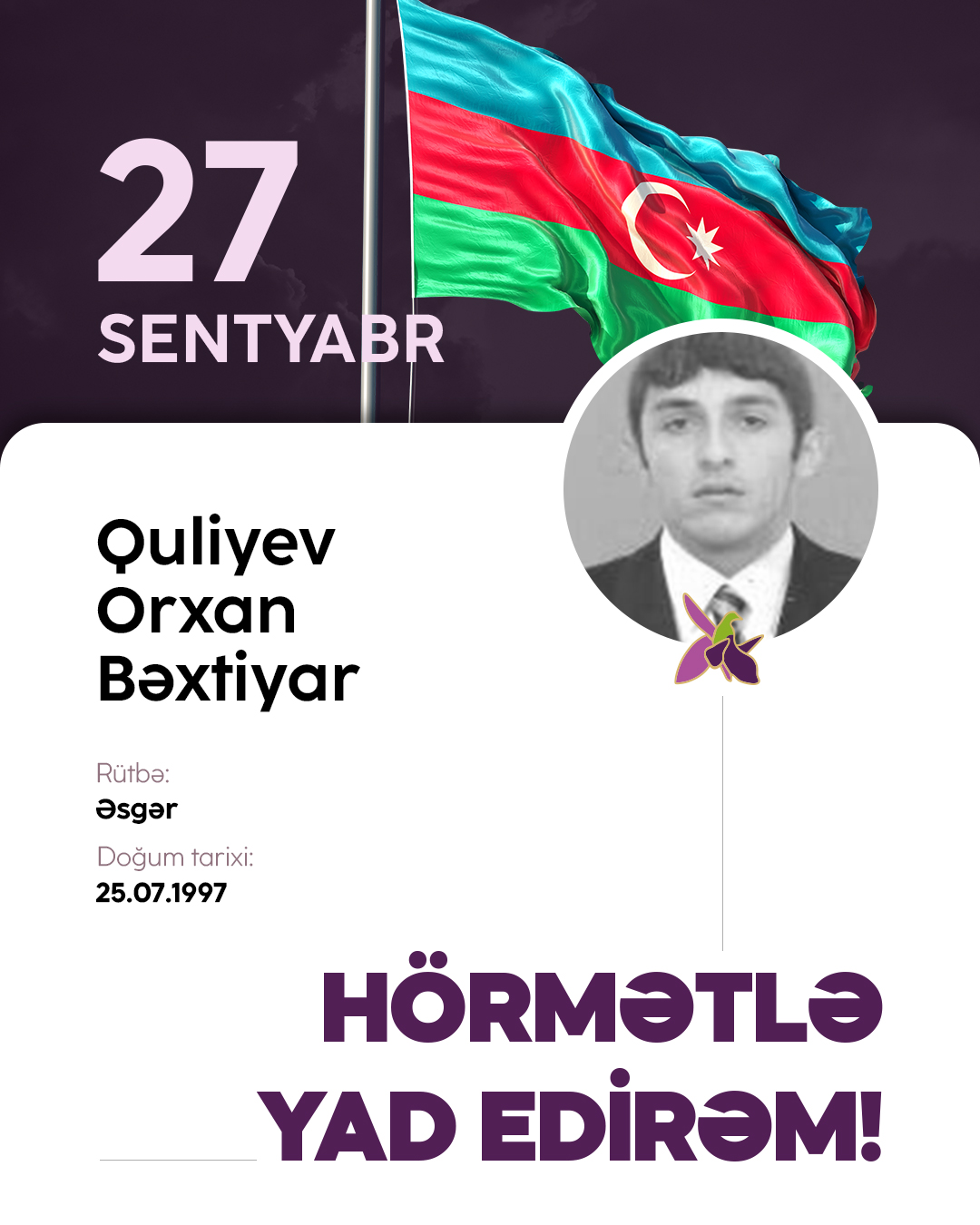 Quliyev Orxan Bəxtiyar