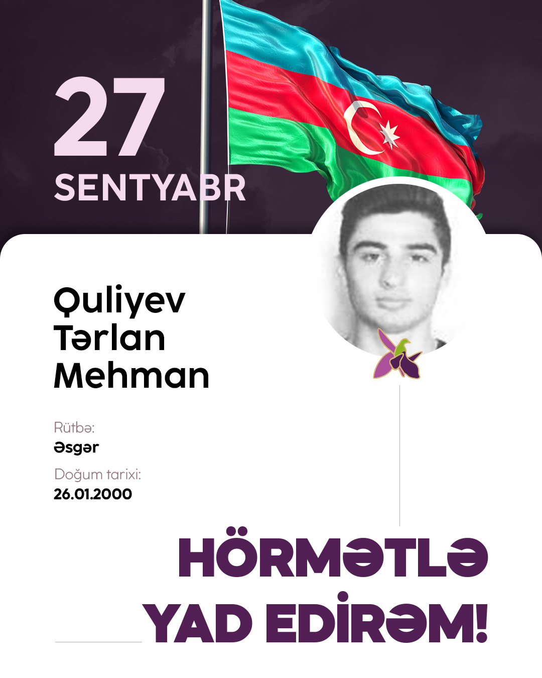 Quliyev Tərlan Mehman
