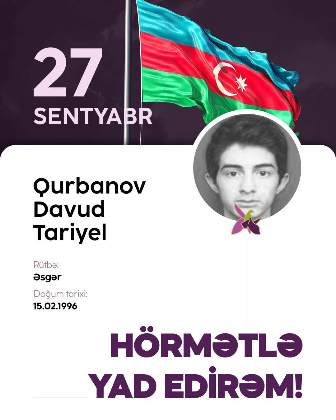 Qurbanov Davud Tariyel
