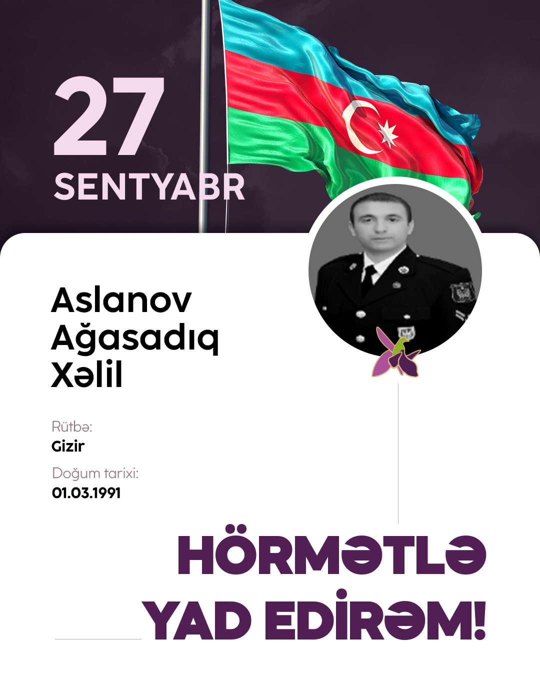 Aslanov Ağasadıq Xəlil