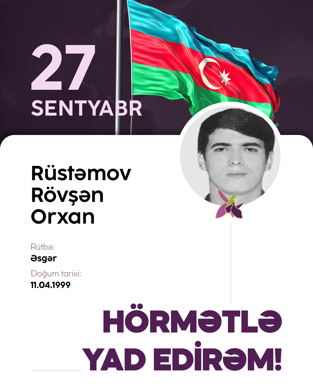 Rüstəmov Rövşən Orxan