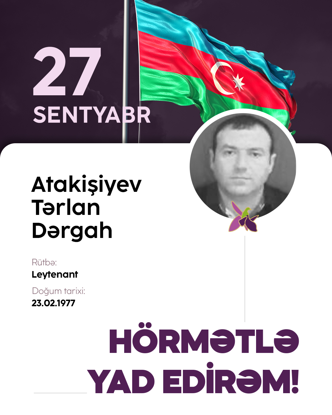 Atakişiyev Tərlan Dərgah